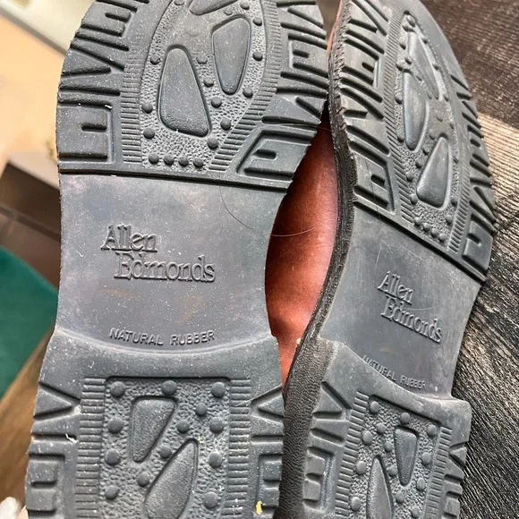 Allen Edmonds Badlands Brown Leather Oxford Shoes - Picture 9 of 10